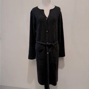 Olsen Merino Wool Duster Cardigan
